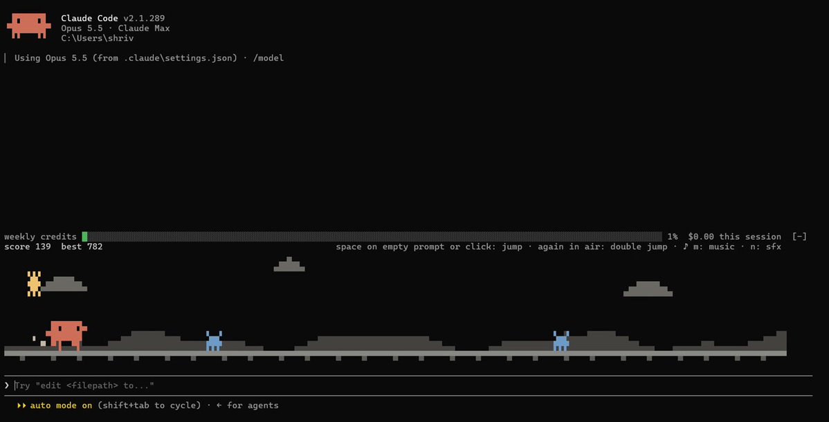 Claude mods は楽しい！Claude が作業している間に遊べる Claude-Runner ゲームを作りましたプレビュー
