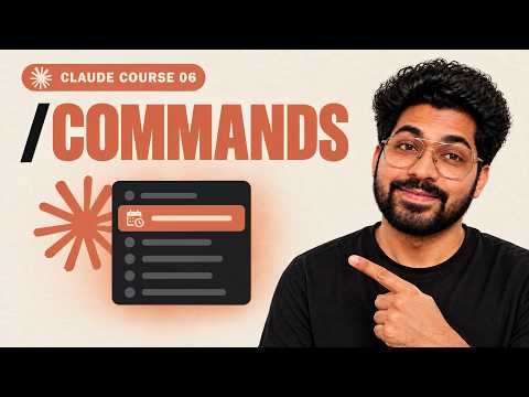 Claude Code Slash Commands, Plan Mode & Schedule | Claude Course #6preview