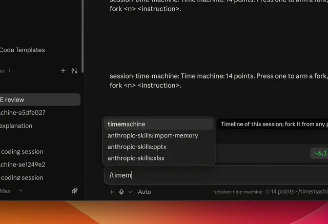 Introducing Time Machine for Claude Code미리보기